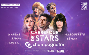 Champagne FM ouvre sa saison avec le premier "Carrefour de Stars"