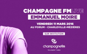 Emmanuel Moire au Champagne FM Live