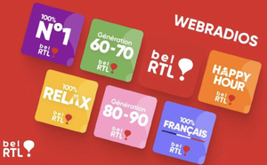 Bel RTL enrichit son offre audio digital avec six nouvelles webradios