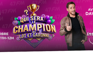 David Lantin rejoint 47FM avec un jeu inédit consacré au Lot-et-Garonne 