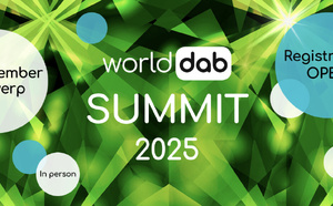 Le WorldDAB Summit 2025 se tiendra à Anvers le 20 novembre 
