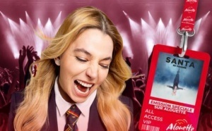 Alouette installe son antenne au Zénith de Nantes avec Santa