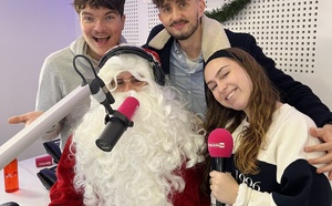 Toulouse FM reçoit le Père Noël en direct le soir du réveillon