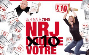 Le 4 mai, NRJ Belgique multiplie un salaire par 10