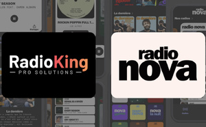 RadioKing signe la nouvelle version de l’application mobile de Radio Nova
