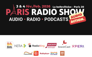 Téléchargez votre badge pour le Paris Radio Show 2026