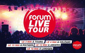 Forum Live Tour : une tournée de 5 concerts