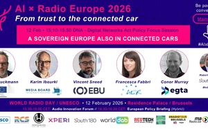 La radio européenne à l’épreuve de l’IA, de la confiance et de la voiture connectée