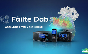 En Irlande, FáilteDAB lance un Mux 2 couvrant plus de 85% de la population 