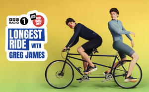 Greg James lance un défi radio de 1 000 km avec BBC Radio 1