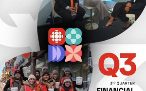 Radio et numérique sous pression au 3e trimestre de CBC Radio-Canada