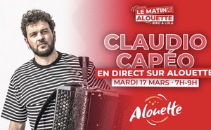 Claudio Capéo invité du "Matin Alouette" pour une émission spéciale