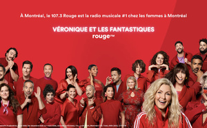 À Montréal, 107.3 Rouge reste la radio musicale numéro 1 chez les femmes