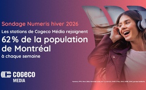 Cogeco Média revendique 3.9 millions d’auditeurs hebdomadaires à Montréal
