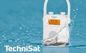 Sous la douche, la radio ne prend plus l’eau mais le dessus
