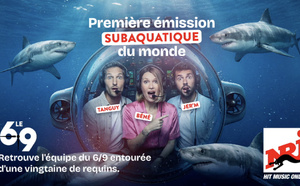 NRJ Belgique annonce la première émission radio entièrement sous l’eau