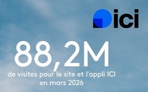 ICI franchit un cap avec 88.2 millions de visites en mars 2026