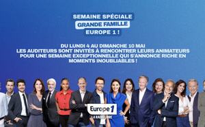 Europe 1 ouvre ses studios pour une semaine spéciale "Grande Famille"