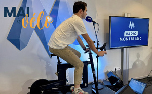 "Mai à Vélo" s’installe dans les studios de Radio Mont Blanc