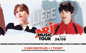 NRJ Belgique relance son "NRJ Music Tour" autour d'une opération recyclage 