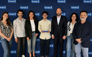 Europe 1 remet la Bourse Lauga-Delmas 2026 à Marius Druart