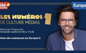 Europe 1 lance les votes des N°1 de Culture Médias avec Télé 2 Semaines