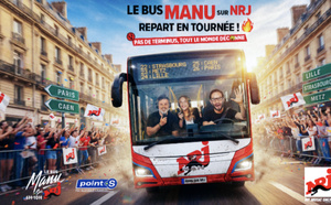 "Manu sur NRJ" reprend la route pour 5 émissions en direct dans 5 villes