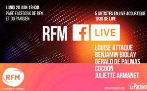 RFM fête la musique en direct sur Facebook