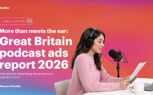 YouGov mesure l'attention et les actions des auditeurs britanniques de podcasts