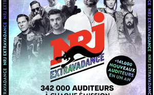 NRJ Extravadance réunit 342 000 auditeurs à chaque émission