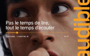 Audible dévoile sa nouvelle campagne de marque internationale