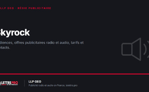 Skyrock : audiences, offres publicitaires radio et audio, tarifs et contacts (2026)