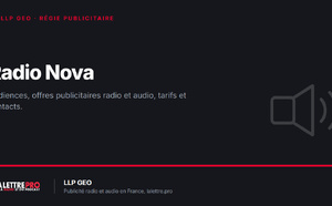 Radio Nova : audiences, offres publicitaires radio et audio, tarifs et contacts (2026)
