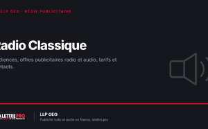 Radio Classique : audiences, offres publicitaires radio et audio, tarifs et contacts (2026)