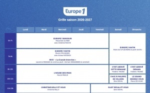 Europe 1 enrichit sa grille et poursuit sa dynamique dans l’audio digital