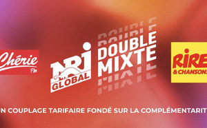 NRJ Global lance "Double Mixte" avec Chérie FM et Rire &amp; Chansons