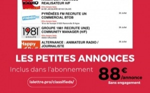 La Lettre Pro de la Radio renforce la visibilité de vos recrutements