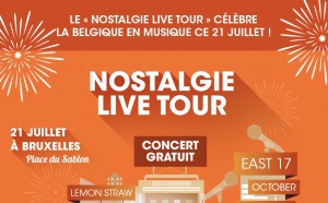 Le "Nostalgie Live Tour" célèbre la Belgique