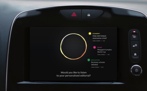 AEX, la future voiture-média de Renault
