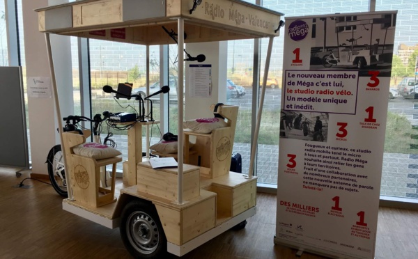 Radio Méga et Digigram innovent avec un studio vélo équipé d’un codec portable 