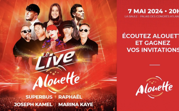 Alouette : un "Alouette Live" à La Baule