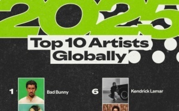 Spotify dévoile les contenus audio les plus écoutés en 2025