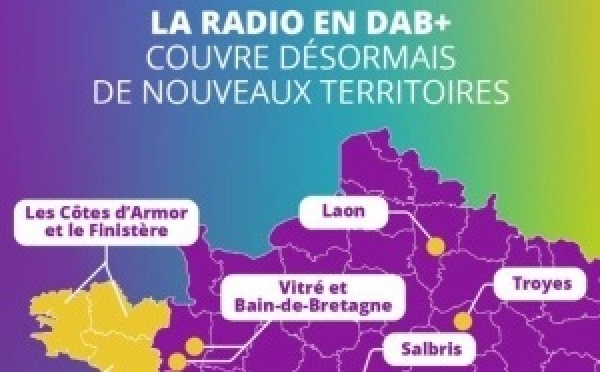 RMC étend sa diffusion DAB+ à de nouveaux territoires