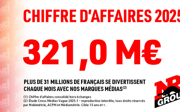 NRJ Group : une année 2025 marquée par la pression sur les revenus radio