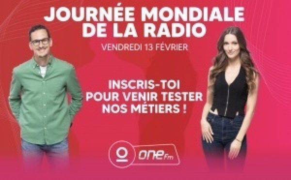 Ce 13 février, One FM propose une immersion au cœur de la radio