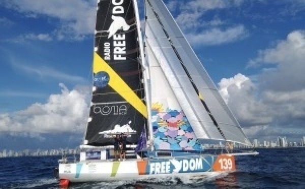 Free Dom embarque ses auditeurs dans la Globe40