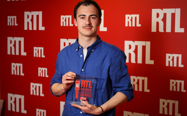 Mathis Lang lauréat 2026 de la Bourse Dumas décernée par RTL