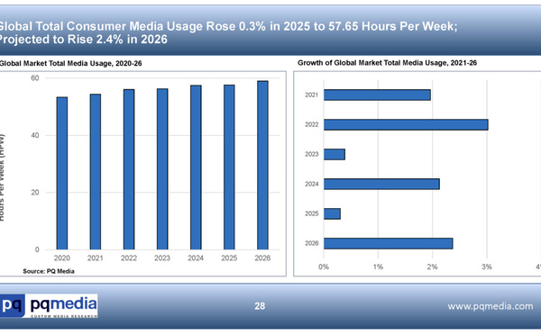 Une année 2025 sans grands événements qui freine les usages sauf en audio digital 