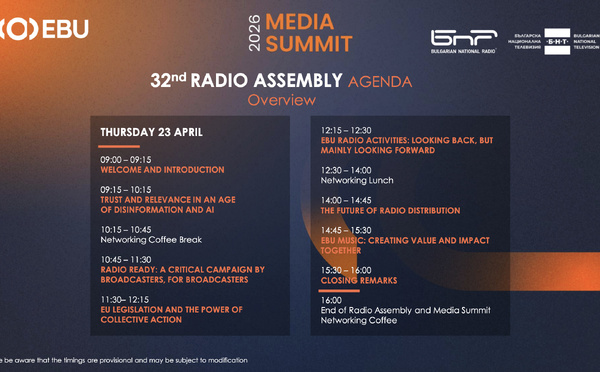 La 32e Radio Assembly de l’EBU met l’accent sur la voiture connectée