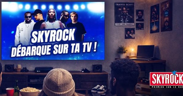 Skyrock étend sa marque audio avec une chaîne FAST sur Samsung TV Plus